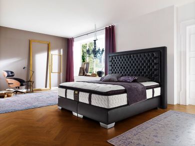 CROWN Boxspringbett MILLENIUM DELUXE, CROWN Boxspringbett MILLENIUM DELUXE,