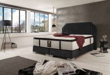 CROWN Boxspringbett KING GEORGE DELUXE,