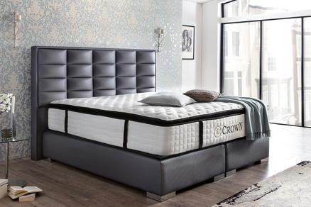 CROWN Boxspringbett BARCELONA III DELUXE, Boxspringbett Barcelona III Deluxe
