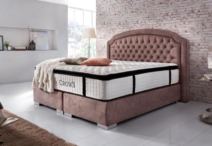 CROWN Boxspringbett OCTAVIA DELUXE, Boxspringbett Octavia Deluxe