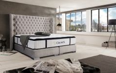 CROWN Boxspringbett BIANCA DELUXE,