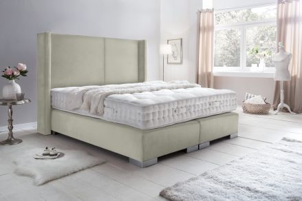 CROWN Boxspringbett NELSON DELUXE, Boxspringbett Nelson Deluxe