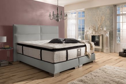 CROWN Boxspringbett PRESTON DELUXE, Boxspringbett Preston Deluxe